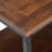 Moreland Skyler 22"W Solid Mango Wood and Metal Industrial End Table with Open Storage Shelf-75558113-85952044