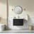 30"  Wall Mounted & Floating Single Vanity With Ceramic Sink