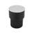 Cole And Grey Metal Ribbed Side End Accent Table With White Marble Tabletop