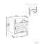 Taelan Bedside Table Taelan Light Brown