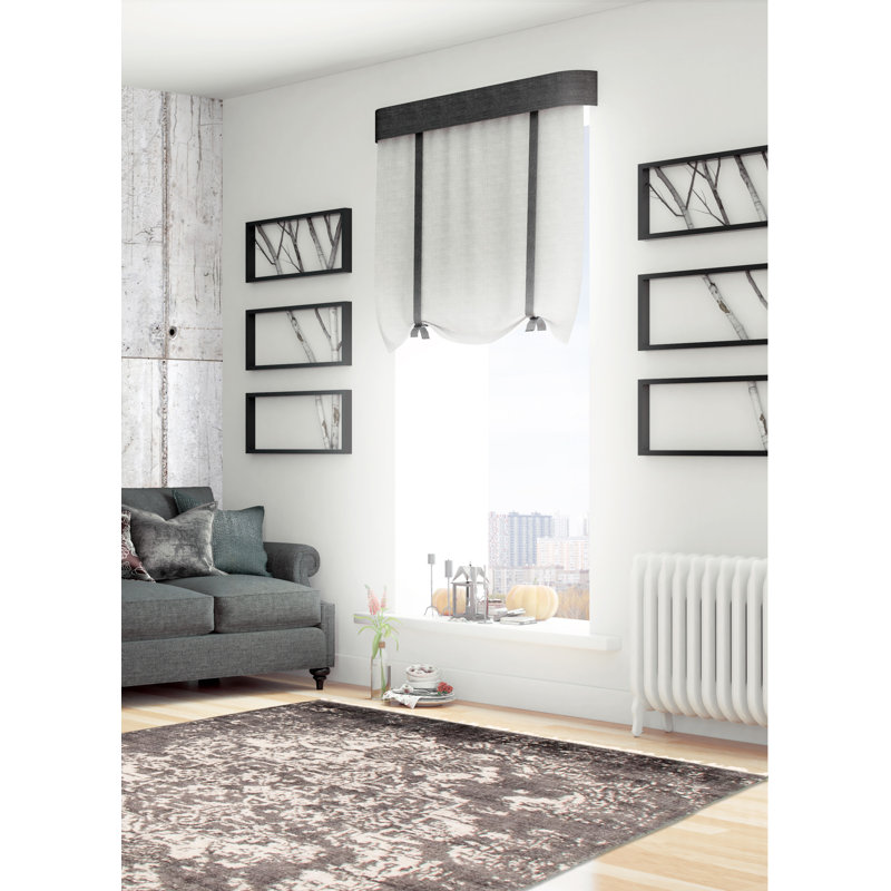 Massie Viscose Abstract Indoor Rug
