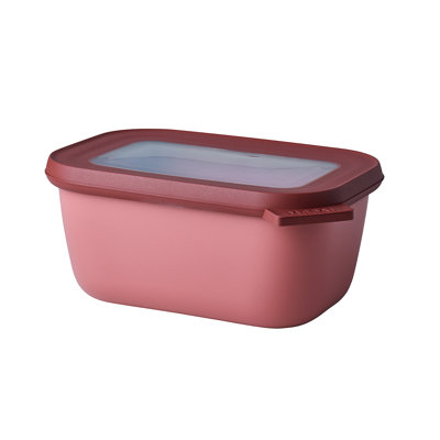 Cirqula Rectangular Multi Bowl Container 750ml - Vivid Mauve