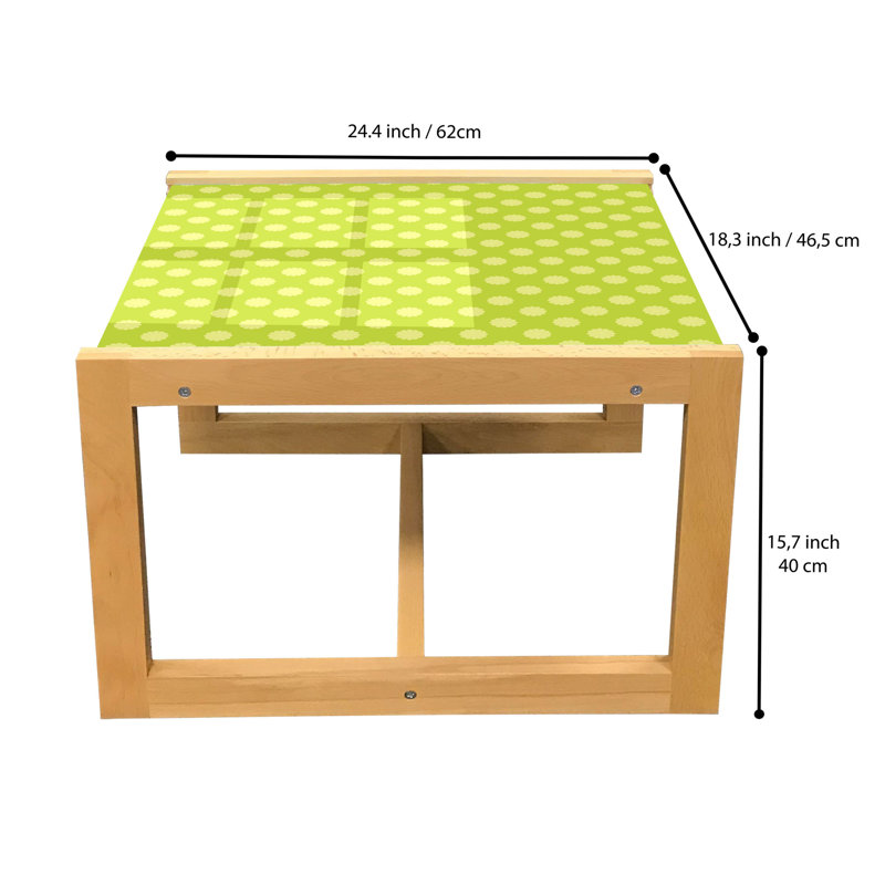 Jamile Sled Coffee Table, 62cm H x 46cm W x 40cm D