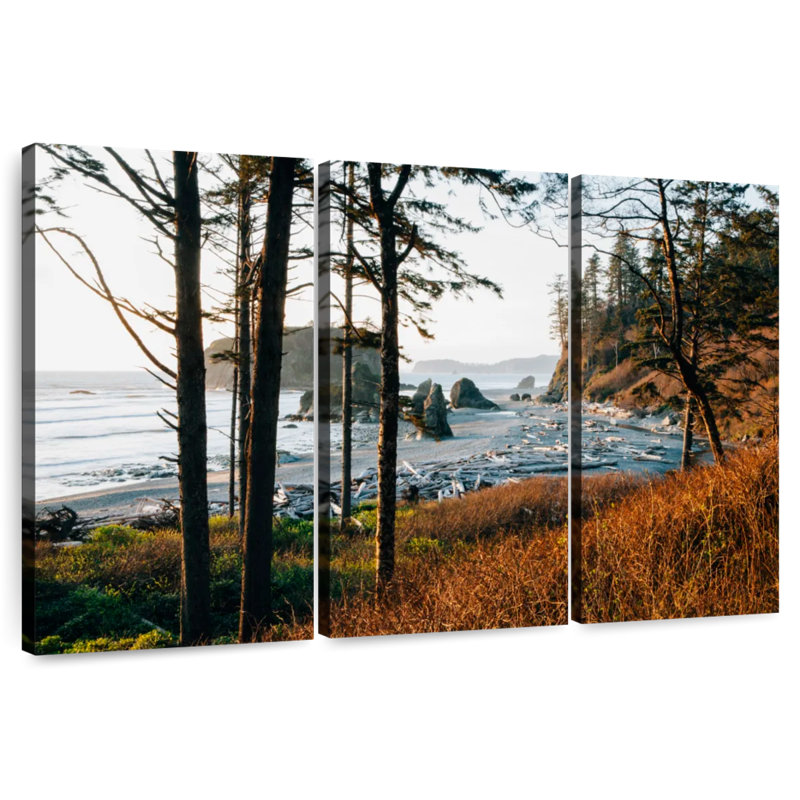 Gillard Ruby Beach At Dusk, 20" H x 33" W