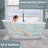 55 In. W × 29 In. D × 27 In. H White Freestanding Bathtub Acrylic Multi-Layer Construction With Drain Overflow 55 Gallon Capacity