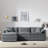 103.5" Chenille Modular Sectional Sofa With Deep And Wide Seat,L Shaped Cloud Couch Set With Double Cushions,4 Seat Sofa With Movable Ottoman,Oversized Indoor Furniture For Living Room,3 Colors-1187969943