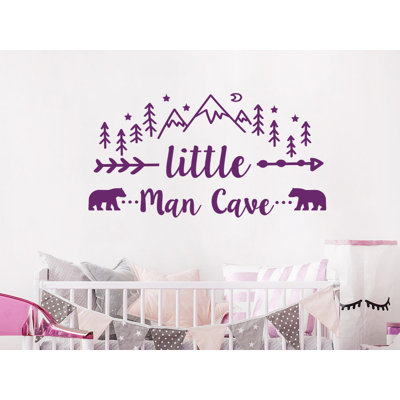 Décalcomanie murale Little Man Cave
