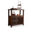 Buffet en bois massif café foncé-1468940290
