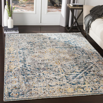 Tapis gris / bleu Burley