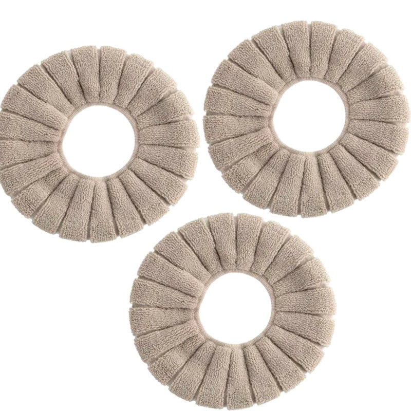 Ensemble de 3 décalcomanies pour siège de toilette à coussin 3 pièces