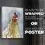 Portrait de poulet II - Impression sur toile seulement - NON-CADRE-1157857362
