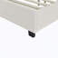 Grand lit plateforme tapissier avec grande tête de lit, mobilier de chambre à coucher, velours, beige-2089771935-2089771938