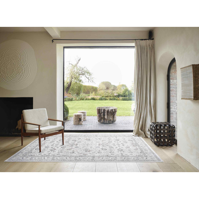 Round Meeks Persian Area Rug, Round 160cm
