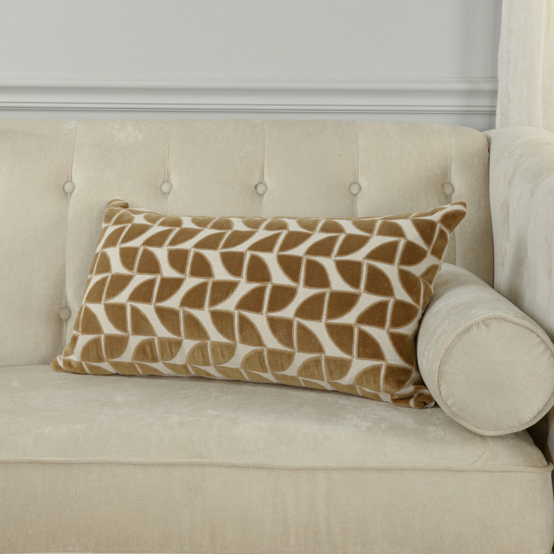Coussin en coton, Or foncé, Alternative au duvet