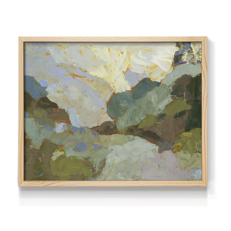 Sojourn -Framed Print - Restickable, 8" H x 10" W, Natural