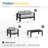 4-Piece Outdoor Patio Furniture Set With Upgraded Cushions-953749625