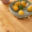 Table basse minimaliste en bois massif de style primitif