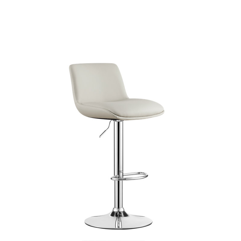 Tabouret pivotant à hauteur réglable Akinori, Kaki, 3
