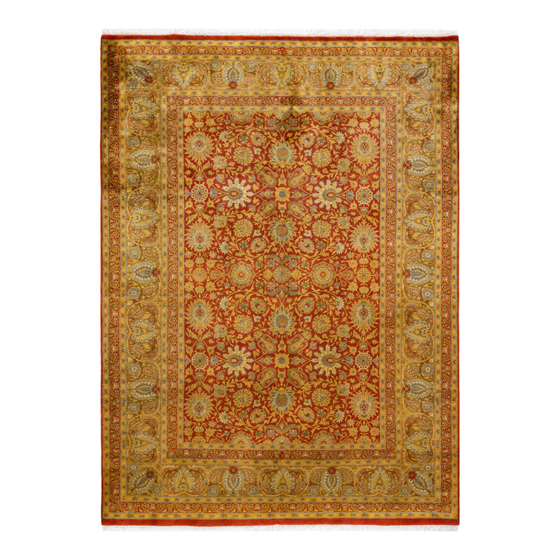 Classic One-of-a-Kind 6' 2" X 8' 5" Hand Knotted Area Rug