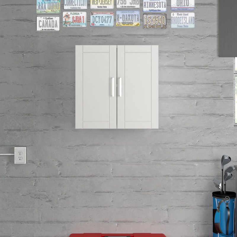 Armoire murale H 23,68 po x l 23,43 po x P 12,44 po Housatonic, Blanc