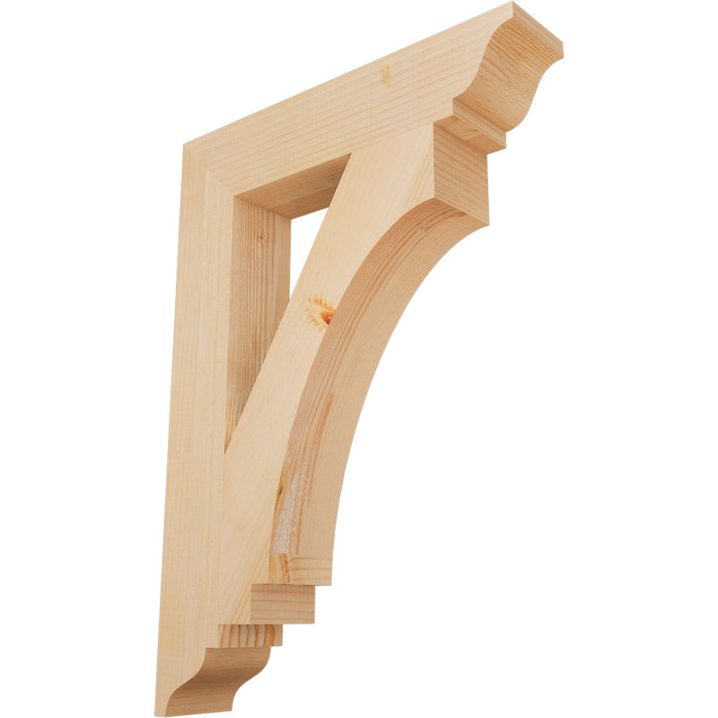 Support impérial traditionnel, H 28 po x l 3,5 po x P 20 po, Douglas (lisse)