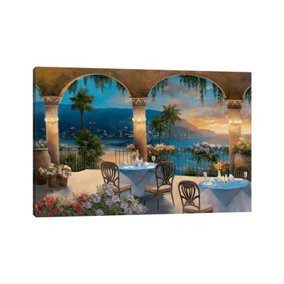 Amalfi Holiday I by T.C. Chiu - Print on Canvas