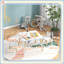 AIYAPLAY 3 Pieces Toddler Table and Chair Set Cute Bunny Ear Backrest White
