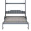 Grand lit escamotable avec coussin