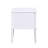 Emmett 2 Drawer Nightstand - White-924920475