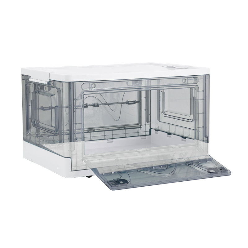 17 Stories Shotaro Plastic Storage Tub & Tote, Grey