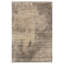 Gray Abstract Silk Rug - 6' x 9'
