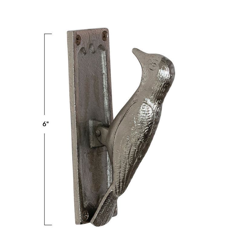 Cast Metal Bird Shaped Door Knocker