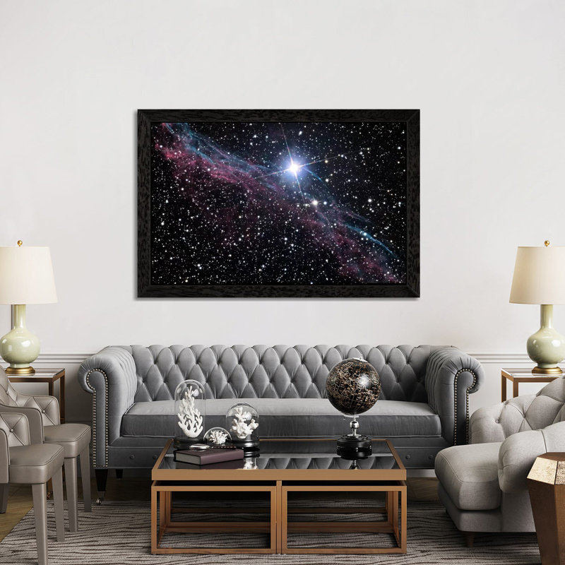1 Piece Wall Art on Canvas, 66.04 cm H x 45.72 cm W, Black Framed Canvas