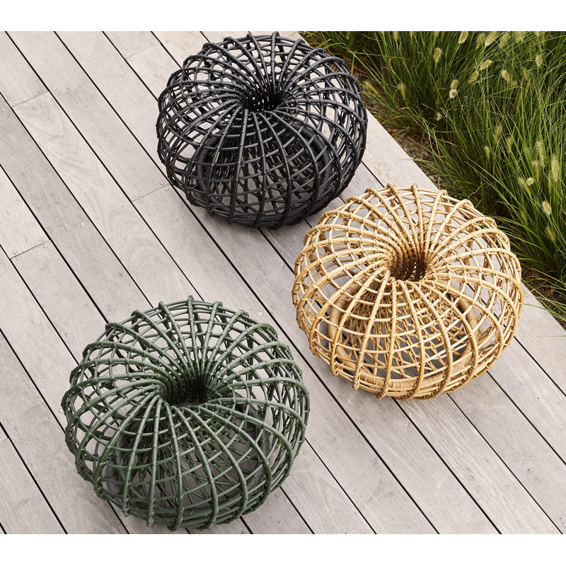 Nest Footstool Small, Natural
