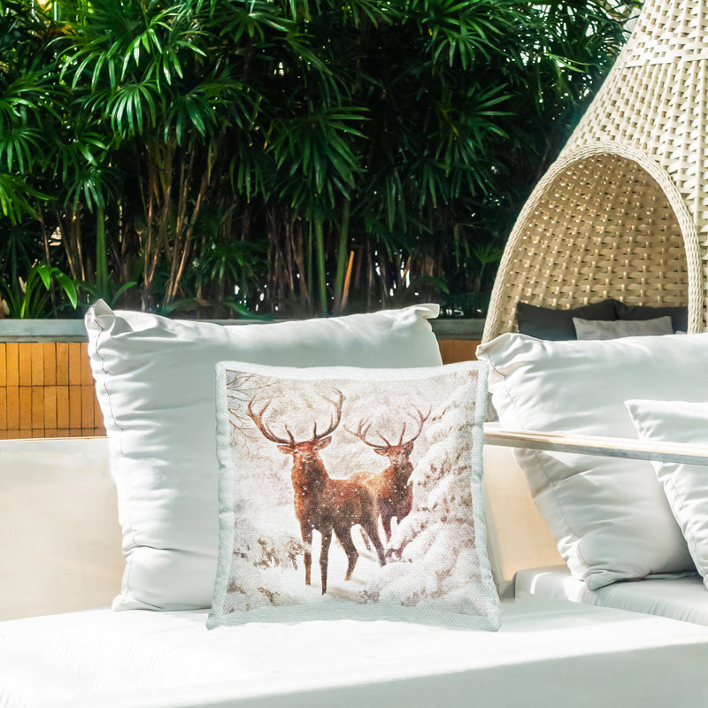 Coussin Winter Winter Buck Duo