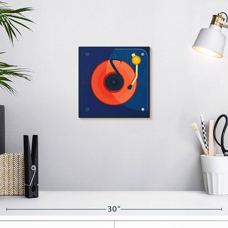 Abarca Blue Record Player