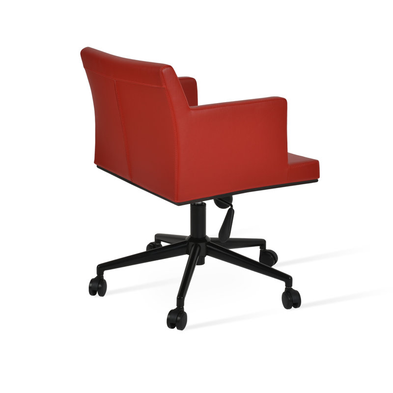 Chaise de bureau Soho, Rouge