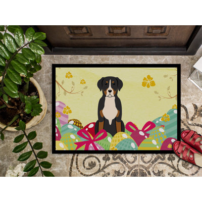 Veronique Non-Slip Easter Outdoor Doormat