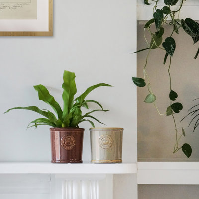 Kew Reactive Glaze Planter