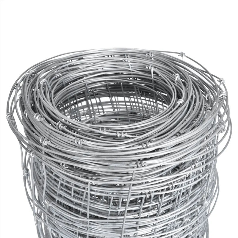 Altrina Garden Fence Galvanised Steel 50x1.25 m Silver