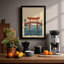 Gate at Stillwater Japandi - Framed Print-1251037800-1251037804