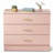 Amaiia 3 - Drawer Storage Cabinet Dresser in White-1312710098