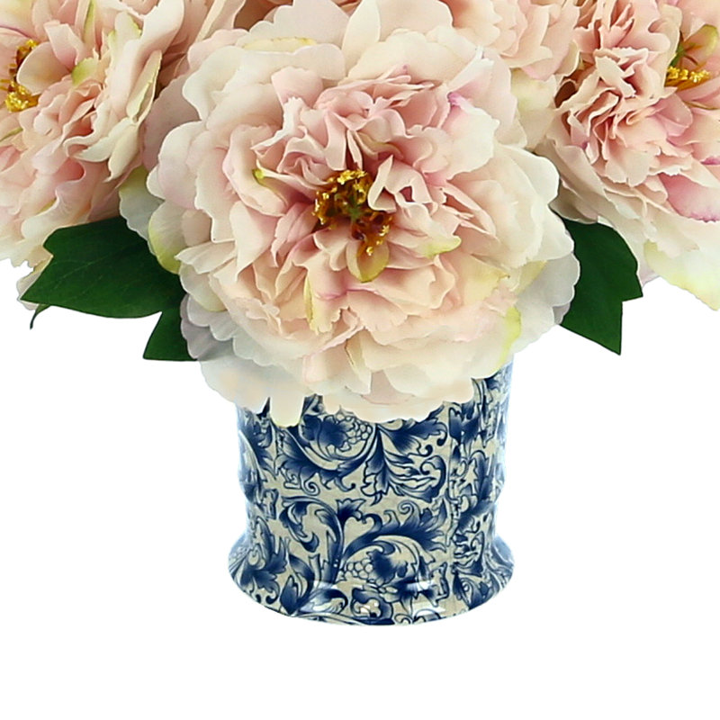 Peony Arrangement in Vase