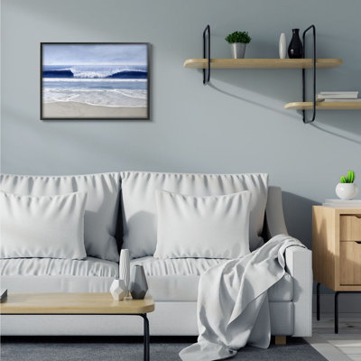 «Beach Cresting Wave Sea» par Devon Davis - reproduction de photo