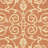 Arneshia Floral Terracotta/Natural Area Indoor/Outdoor Area Rug-2128888282
