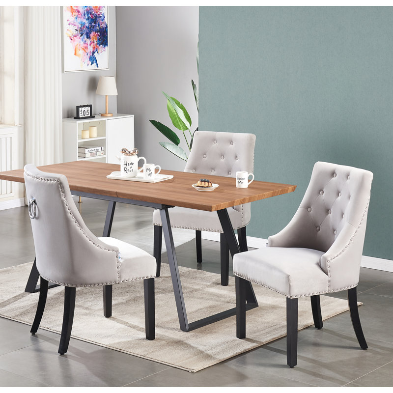 Minkler Extendable Dining Table, Brown