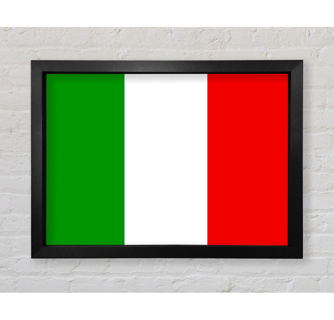 Flagge von Italien - Druck