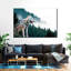 Mountain Wolf sur toile-185082835