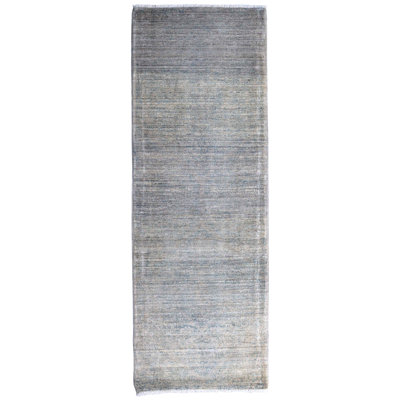 Ottoman One-of-a-Kind 2'2" X 6' New Age Runner Area Rug in