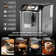 20 Bar Automatic Espresso Machine with Built-In Grinder, Office Coffee Machine with Lcd Touch Control Panel and Double Boiler System, Auto-Cleaning Quiet Coffee Maker for Beginners